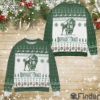 Buffalo Trace Kentucky Straight Bourbon Whiskey Ugly Christmas Sweater