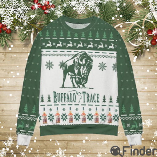 Buffalo Trace Kentucky Straight Bourbon Whiskey Ugly Christmas Sweaters
