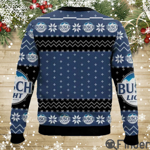 Busch Light Beer Merry Christmas Ugly Sweaters