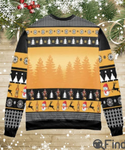 Captain Morgan Drinker Bells Drinking All The Way Ugly Christmas Sweater Hoodie