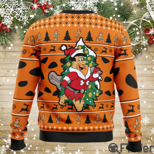 Christmas Fred The Flintstones Ugly Christmas Sweaters