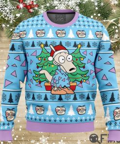 Christmas Rocko Rocko’s Modern Life Ugly Christmas Sweater