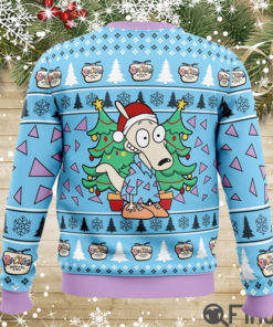 Christmas Rocko Rocko’s Modern Life Ugly Christmas Sweaters