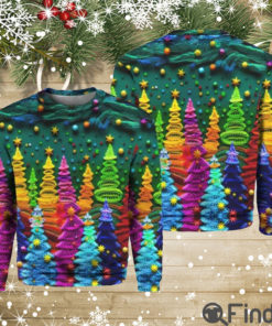 Colorful Christmas Tree Sweatshirt