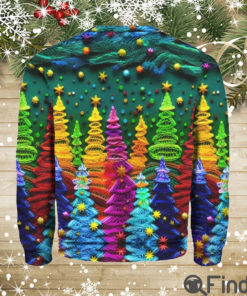 Colorful Ugly Christmas Tree Sweatshirt