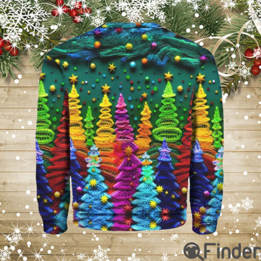 Colorful Ugly Christmas Tree Sweatshirt