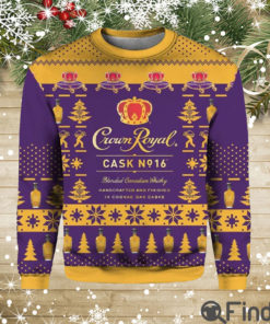 Crown Royal Cask No 16 Ugly Christmas Sweaters