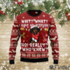 Dachshund Have An Attitude Ugly Christmas Sweaters