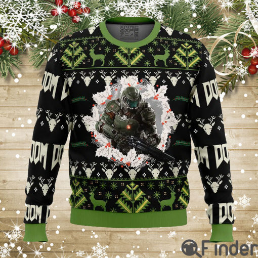 Doom v2 Ugly Christmas Sweater