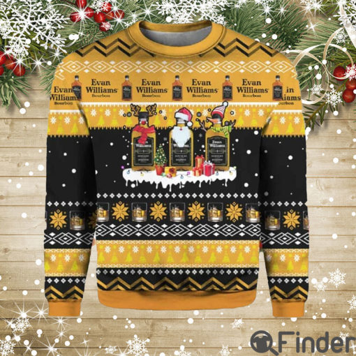 Evan Williams Bourbon Christmas Sweaters