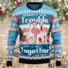 Flamingo Together Ugly Christmas Sweater