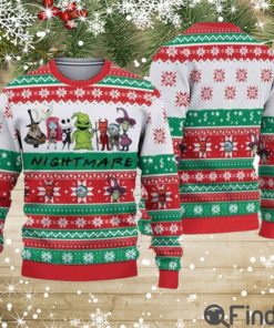 Friends Nightmare Halloween Ugly Christmas Sweater