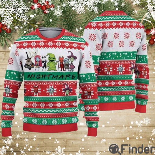 Friends Nightmare Halloween Ugly Christmas Sweater