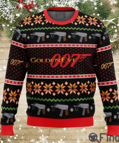 Golden Eye Ugly Christmas Sweater