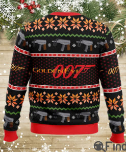 Golden Eye Ugly Christmas Sweaters