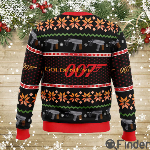 Golden Eye Ugly Christmas Sweaters