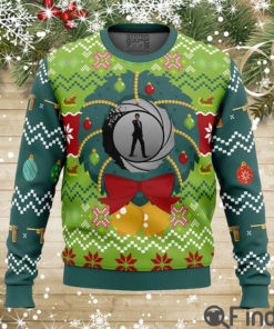 Golden Eye v2 Ugly Christmas Sweater