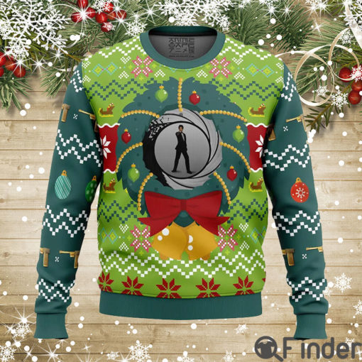 Golden Eye v2 Ugly Christmas Sweater