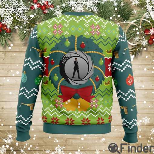 Golden Eye v2 Ugly Christmas Sweaters