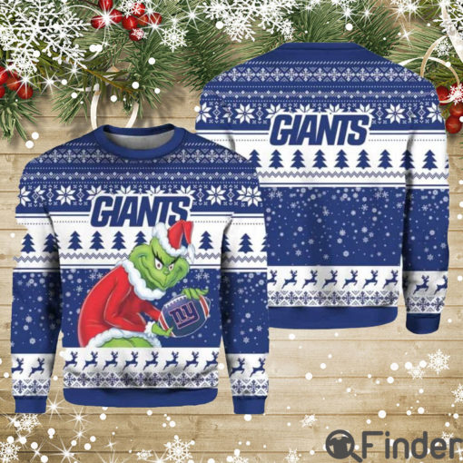 Grinch Giants Christmas Ugly Sweater