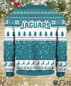 Grinch Jaguars Ugly Christmas Sweater Hoodie