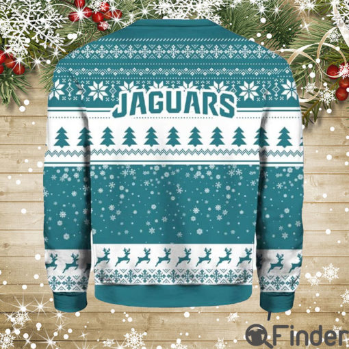 Grinch Jaguars Ugly Christmas Sweater Hoodie