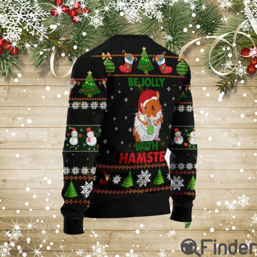 Hamster Be Jolly Ugly Christmas Sweaters