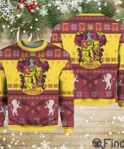 Harry Gryffindor Holiday Ugly Christmas Sweater