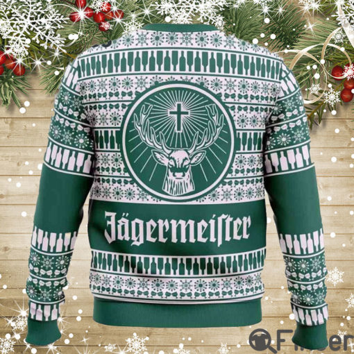 Jagermeister Green Christmas Sweaters