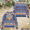 Knicks Basketball Team Ugly Christmas Sweater