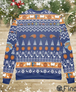 Knicks Basketball Team Ugly Christmas Sweater Hoodie