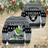 Las Vegas Raiders Grinch Christmas Ugly Sweater Special Gift For Men And Women