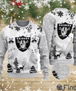 Las Vegas Raiders Special Christmas Ugly Sweater Design Holiday Edition