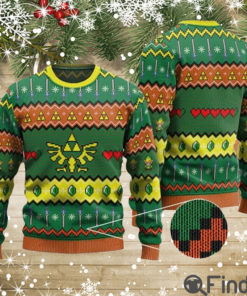 Legend Of Zelda Triforce Ugly Christmas Sweater