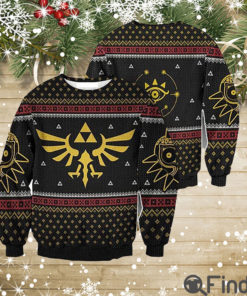 Legend Of Zelda Triforce Ugly Christmas Sweatshirt