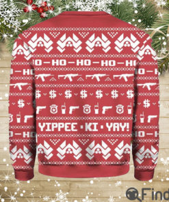 McClane Winter Die Hard Ugly Christmas Sweater Hoodie