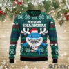 Merry Sharkmas Christmas Ugly Sweater