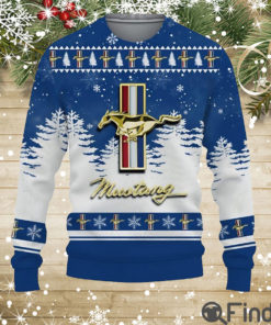 Mustang 3D Christmas Sweater