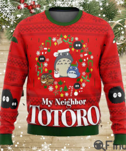 My Neighbor TOTORO CHRISTMAS Ugly Christmas Sweater