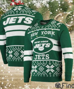 New York Jets Light Up Ugly Christmas Sweater