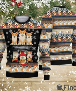 Pembroke Welsh Corgi Lover Ugly Christmas Sweater