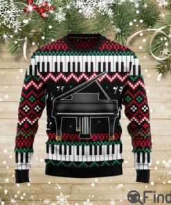 Piano Ugly Christmas Sweater