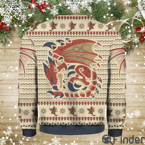 Rathalos Monster hunter ugly Christmas sweaters