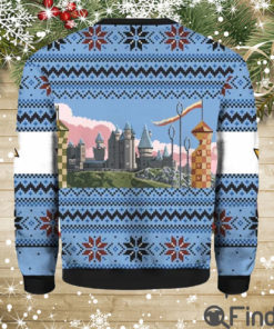 Retro Hogwarts Christmas Sweater Hoodie