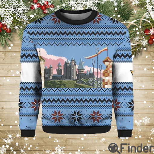 Retro Hogwarts Christmas Sweaters