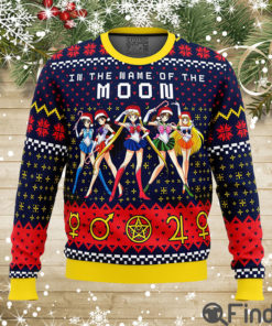 Sailor Mercury Ugly Christmas Sweater Sailor Moon