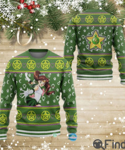 Sailor Moon Jupiter Ugly Christmas Sweater