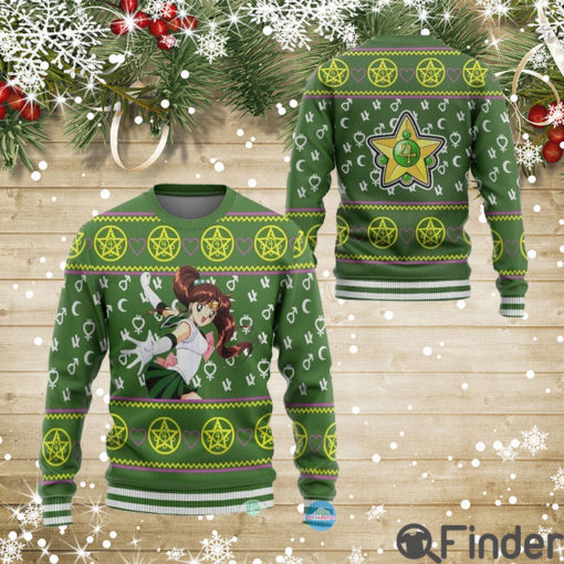 Sailor Moon Jupiter Ugly Christmas Sweater