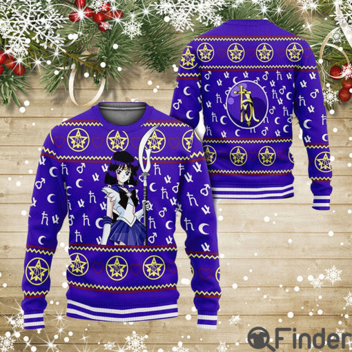 Sailor Moon Sailor Saturn Ugly Christmas Sweater