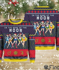 Sailor Moon Ugly Christmas Sweaters Gift For Christmas